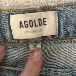 Agolde straight Jean lightwash